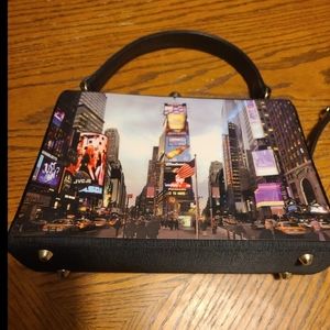 New york city print purse  New 10" x 6.5"